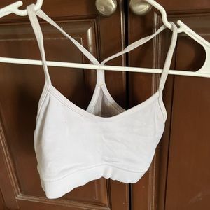 white lululemon bra